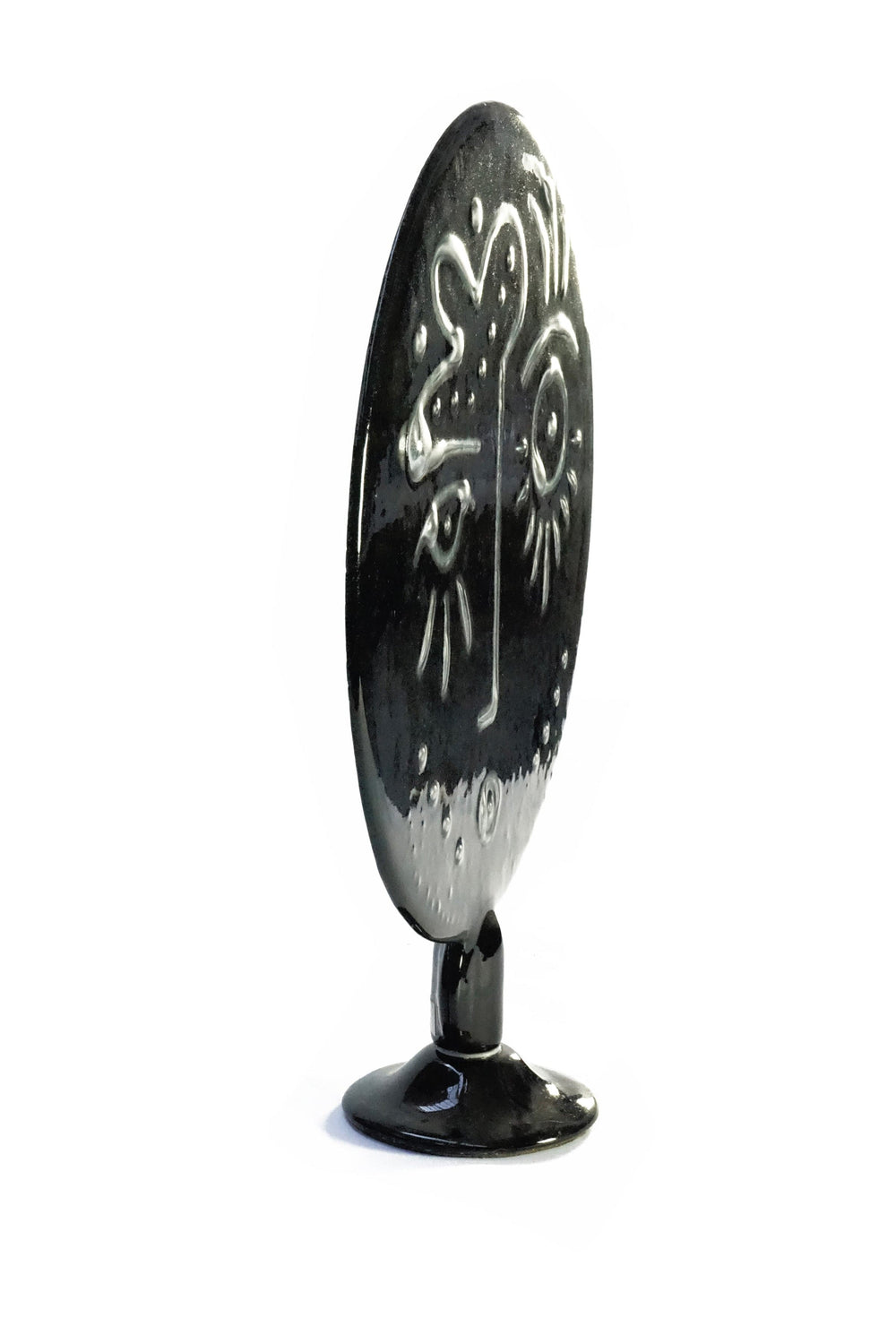 Glass Sculpture SEGNI DI LUCE by Silvio Vigliaturo - Unique Piece 02