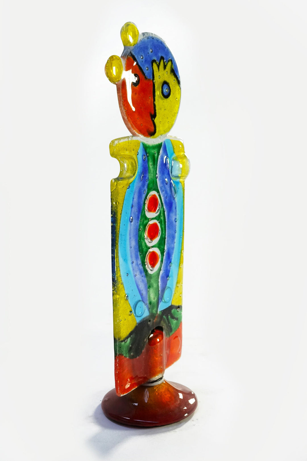 Glass Sculpture GENERALE by Silvio Vigliaturo - Unique Piece 02