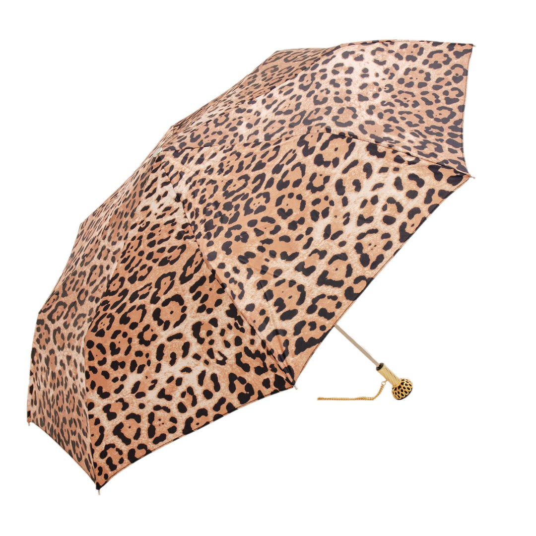 Folding Umbrella ANIMALIER with Jewelled Brass Handle 07