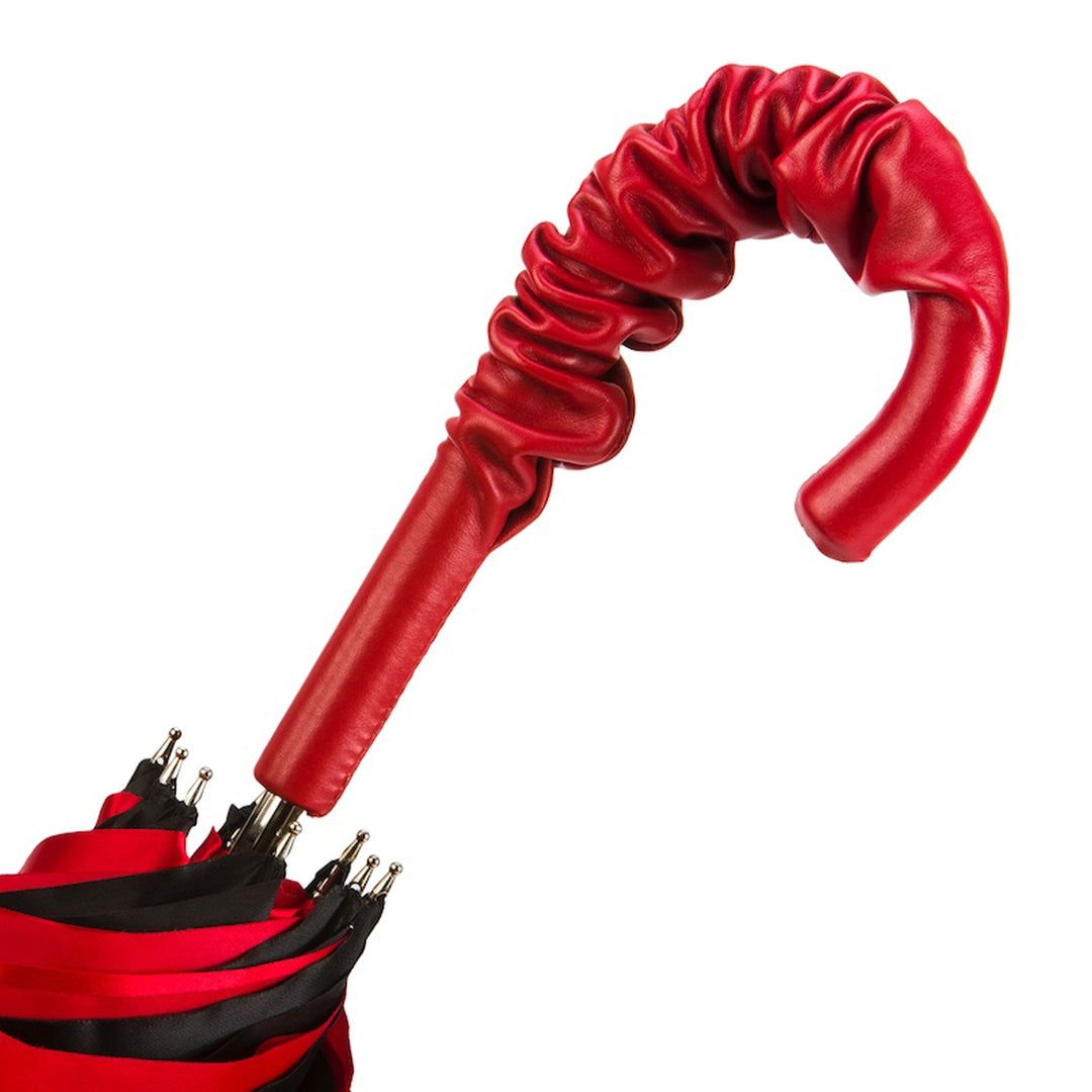 Umbrella SPANISH-FEEL with Leather Handle 05