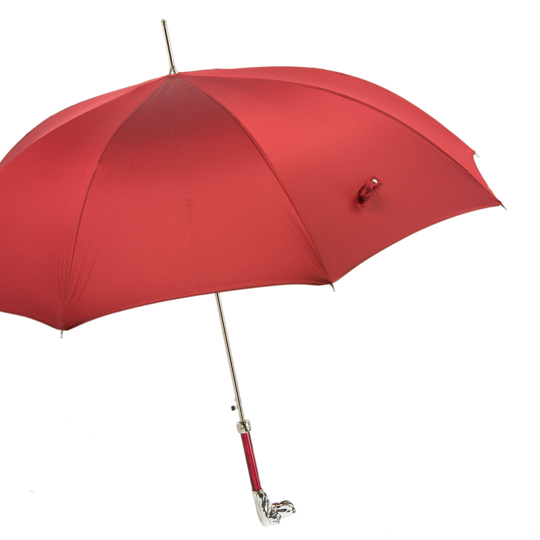 Umbrella SILVER HOUND with Silver-Plated Resin Handle 03