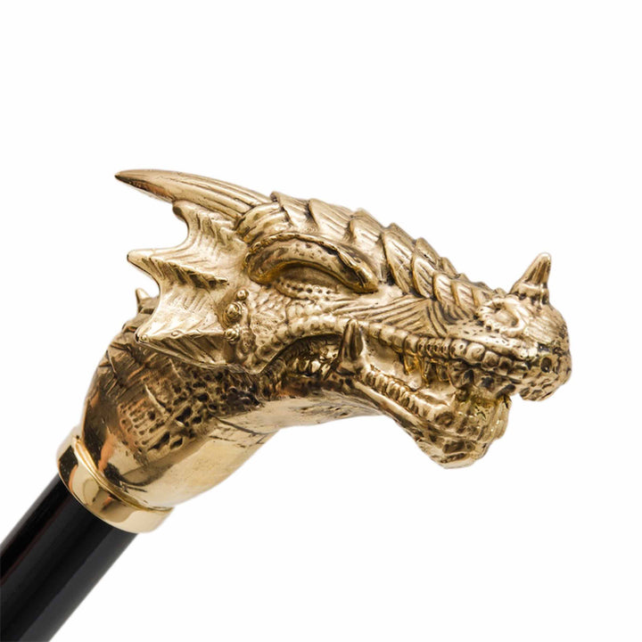 Umbrella GOLDEN DRAGON with Brass Handle 05