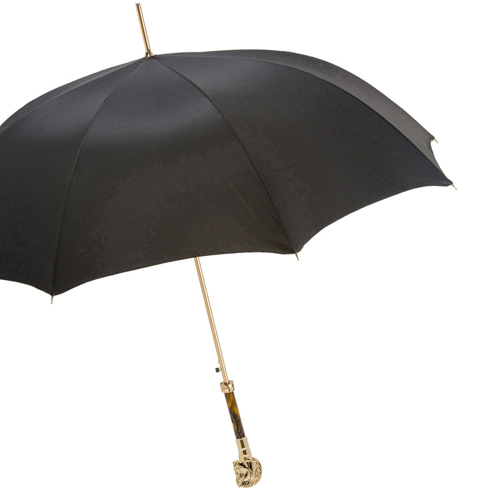 Umbrella GOLDEN HORSE with Metal Handle 04