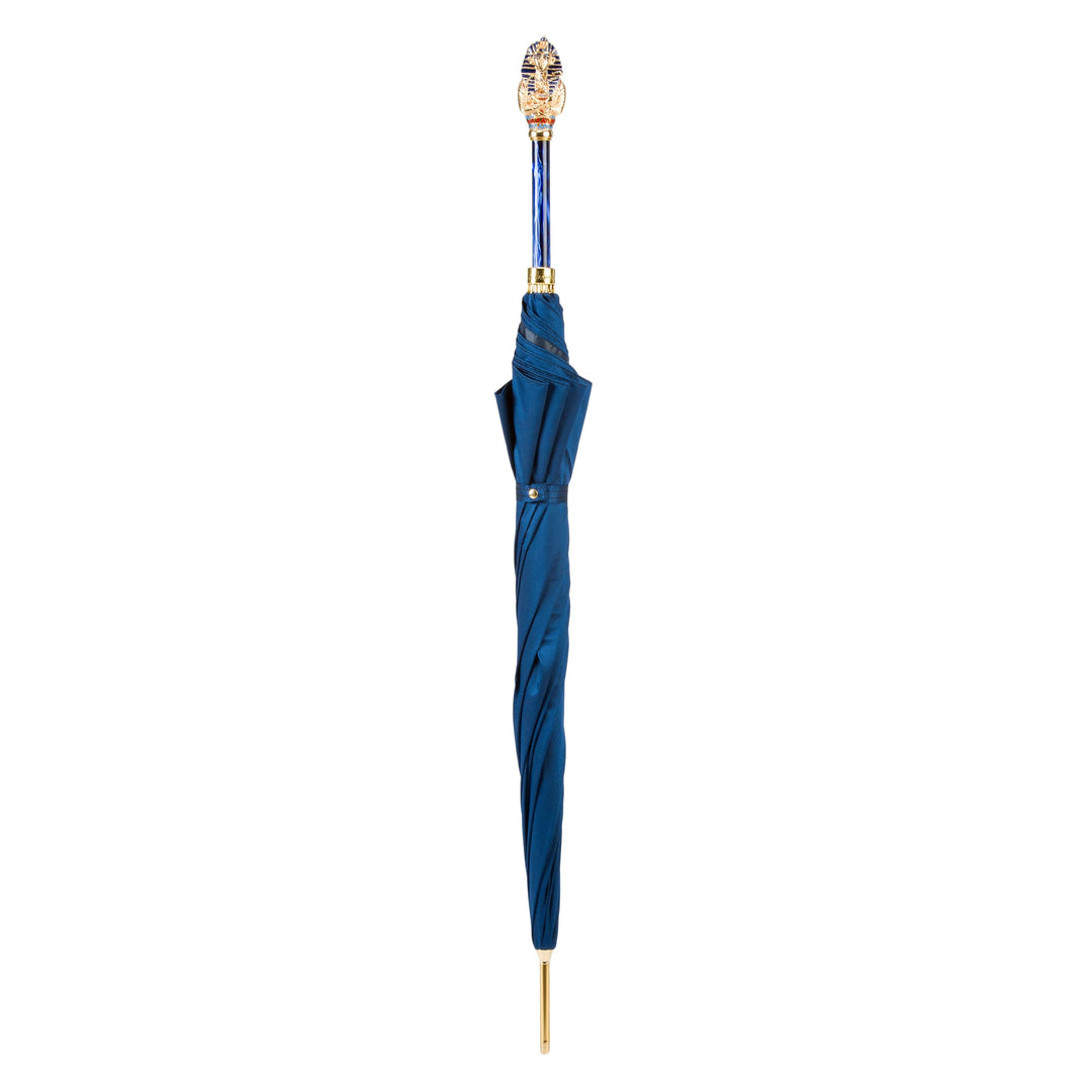 Umbrella TUTANKHAMON with Enameled Brass Handle 08