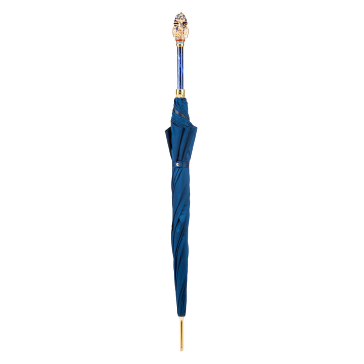 Umbrella TUTANKHAMON with Enameled Brass Handle 08