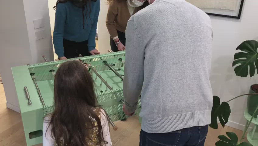 Metal Foosball Table JOIE by Michele Giacopini 3