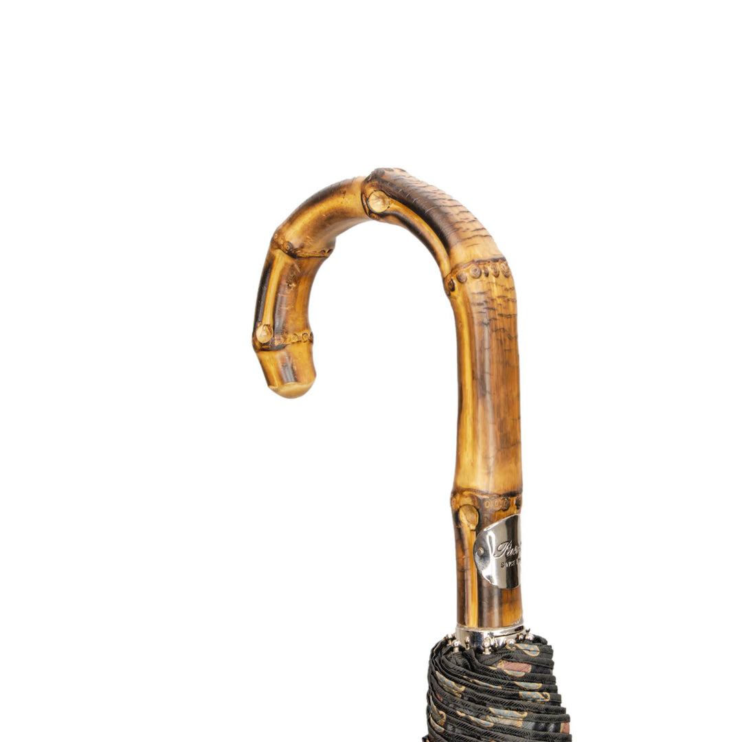 Folding Umbrella WHANGEE with Bamboo Handle 04