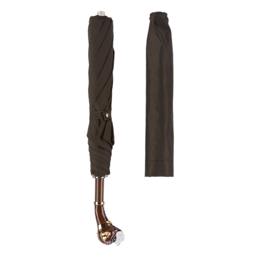 Umbrella BOXER with Enameled Brass Handle 05