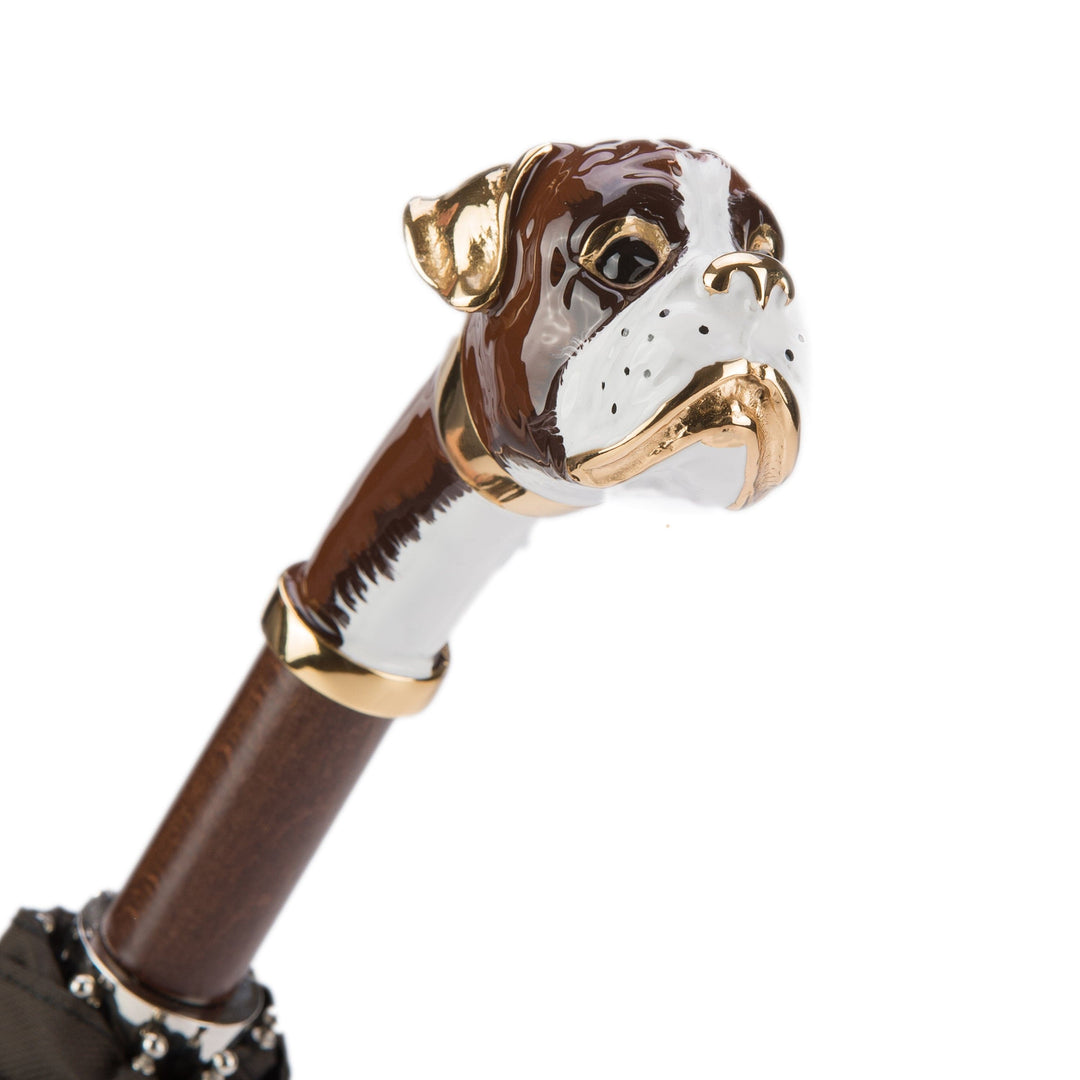 Umbrella BOXER with Enameled Brass Handle 03