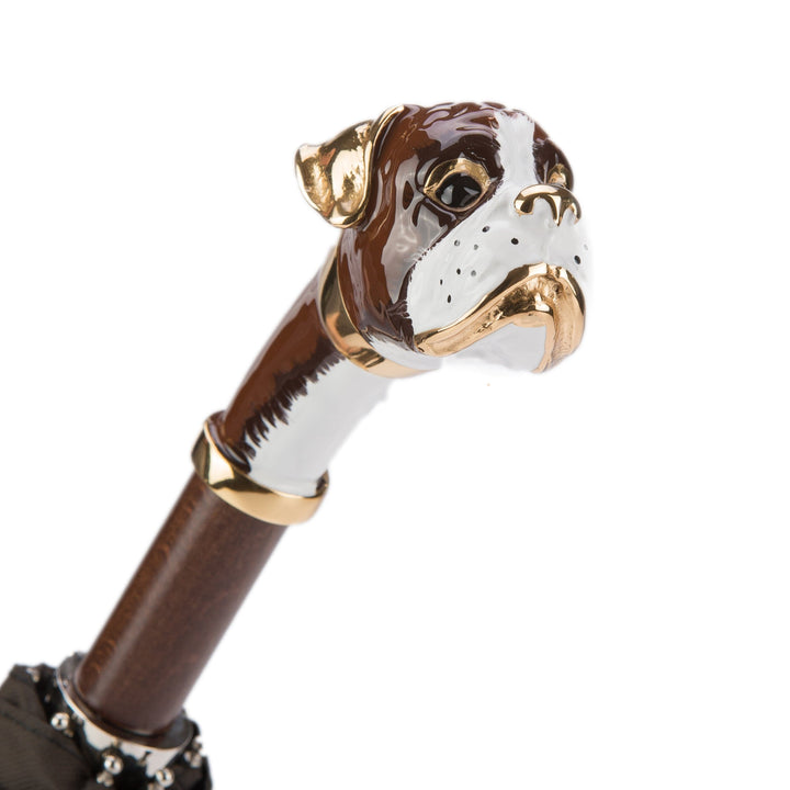 Umbrella BOXER with Enameled Brass Handle 03
