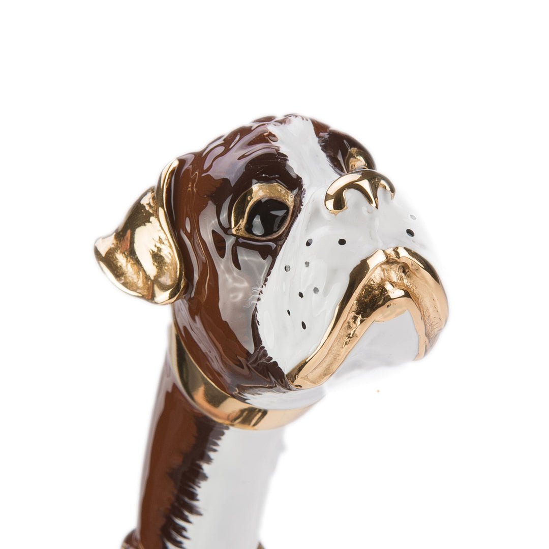 Umbrella BOXER with Enameled Brass Handle 06