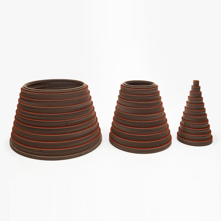 Sustainable 3D Cardboard Christmas Tree 200 012