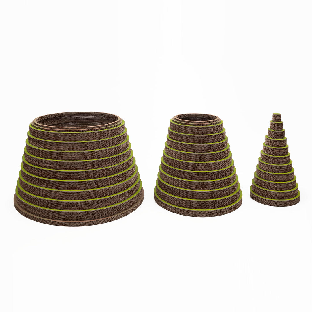 Sustainable 3D Cardboard Christmas Tree 200 014