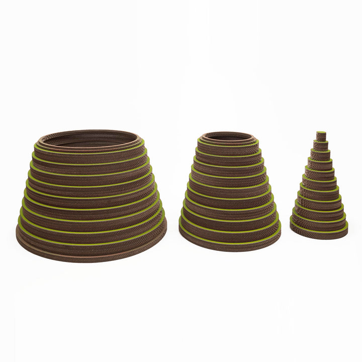 Sustainable 3D Cardboard Christmas Tree 200 014