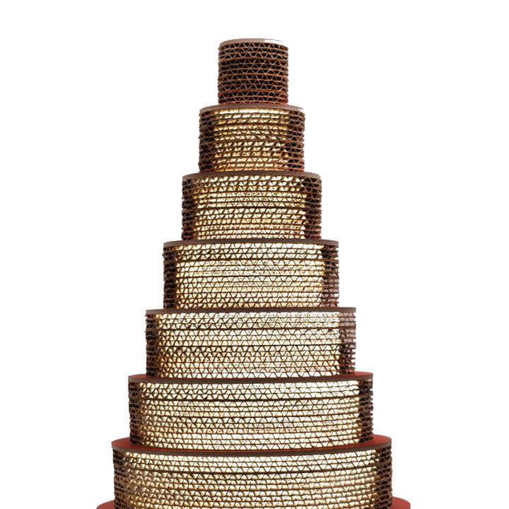 Sustainable 3D Cardboard Christmas Tree 105 06
