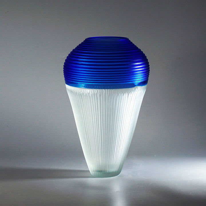 Blown Glass Vase ANEMONE ALTO Unique Piece 02
