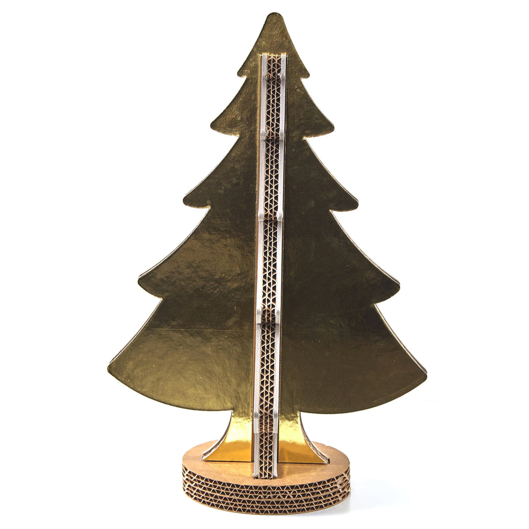 Sustainable 3D Colourful Cardboard Christmas Tree XMAS 45 05