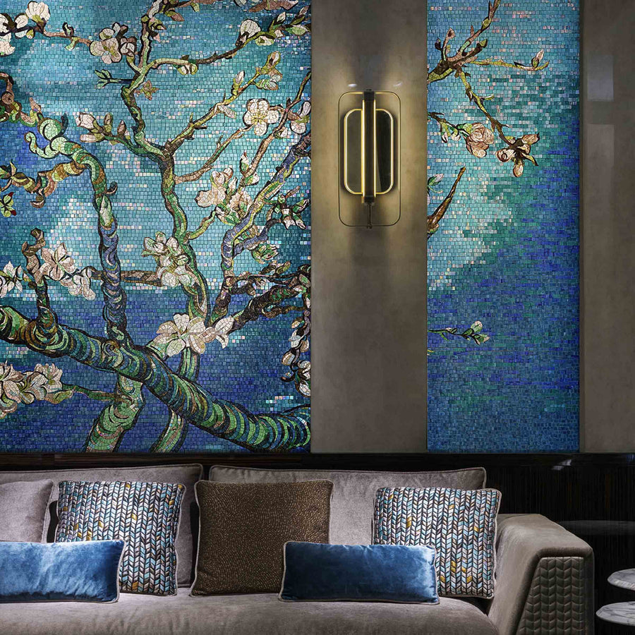 Mosaic ALMOND BLOSSOM by Sicis 01