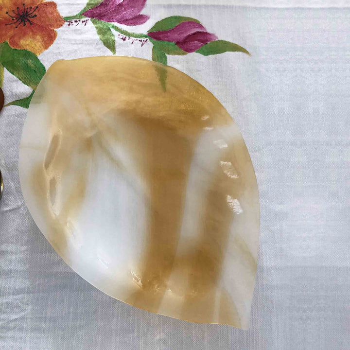 Murano Glass Centerpiece LEAF ORIENTE by D.i. Più Andretto Design 05