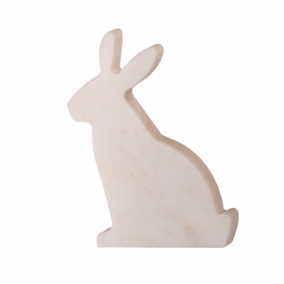 Marble and Steel Bookend BUNNY by Alessandra Grasso 06