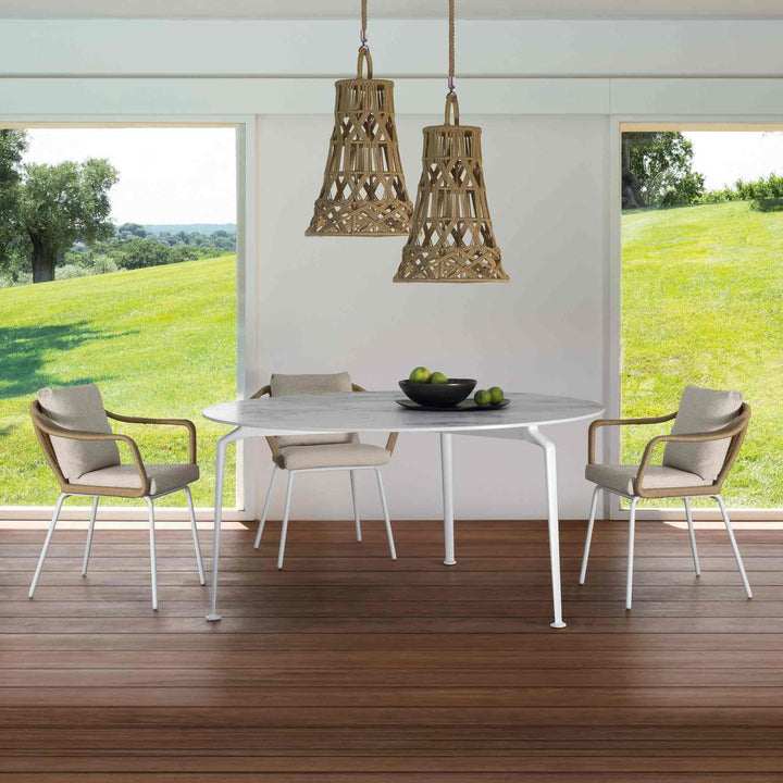 Outdoor Dining Chair CRUISE Alu by Ludovica + Roberto Palomba for Talenti 02