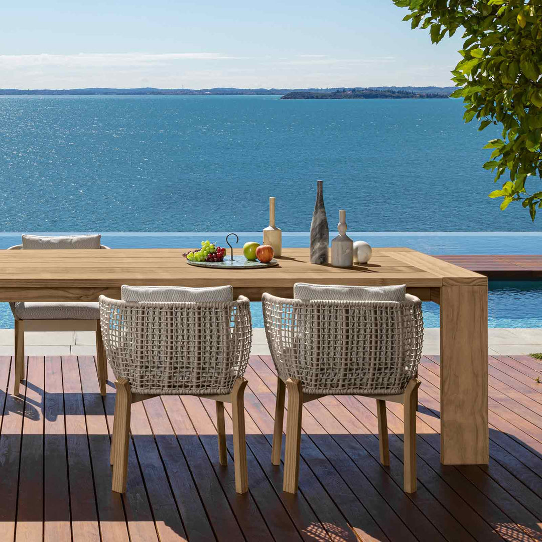 Outdoor Dining Chair ARGO by Ludovica + Roberto Palomba for Talenti 03