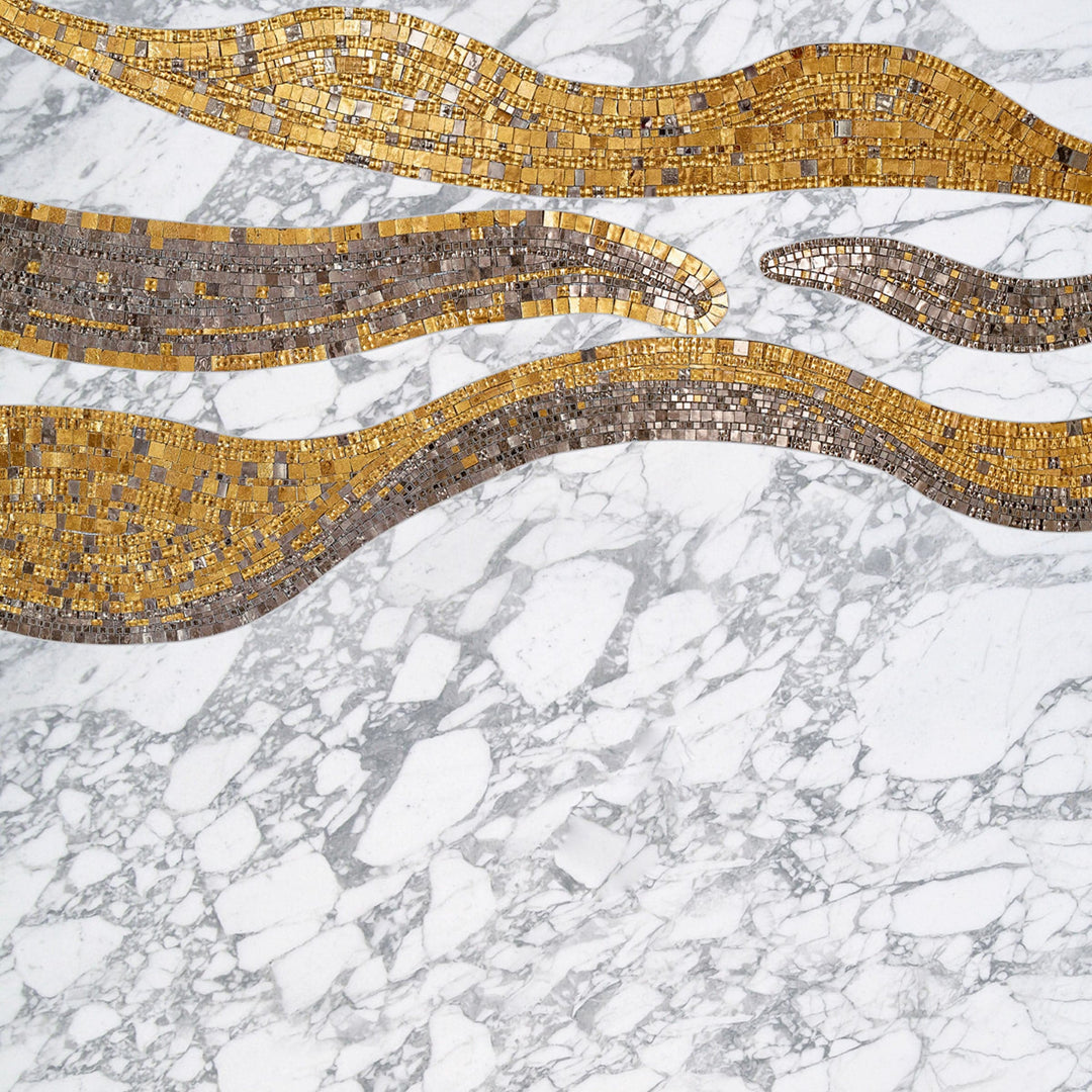 Gold Mosaic BETELGES by Sicis 04