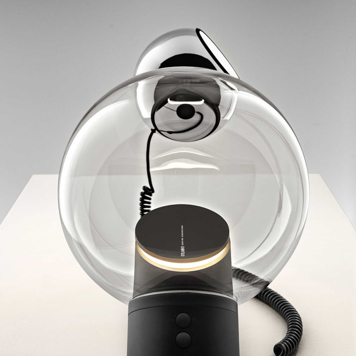 Aluminium Table Lamp GRAVITA by Antonio Macchi Cassia for Stilnovo 06