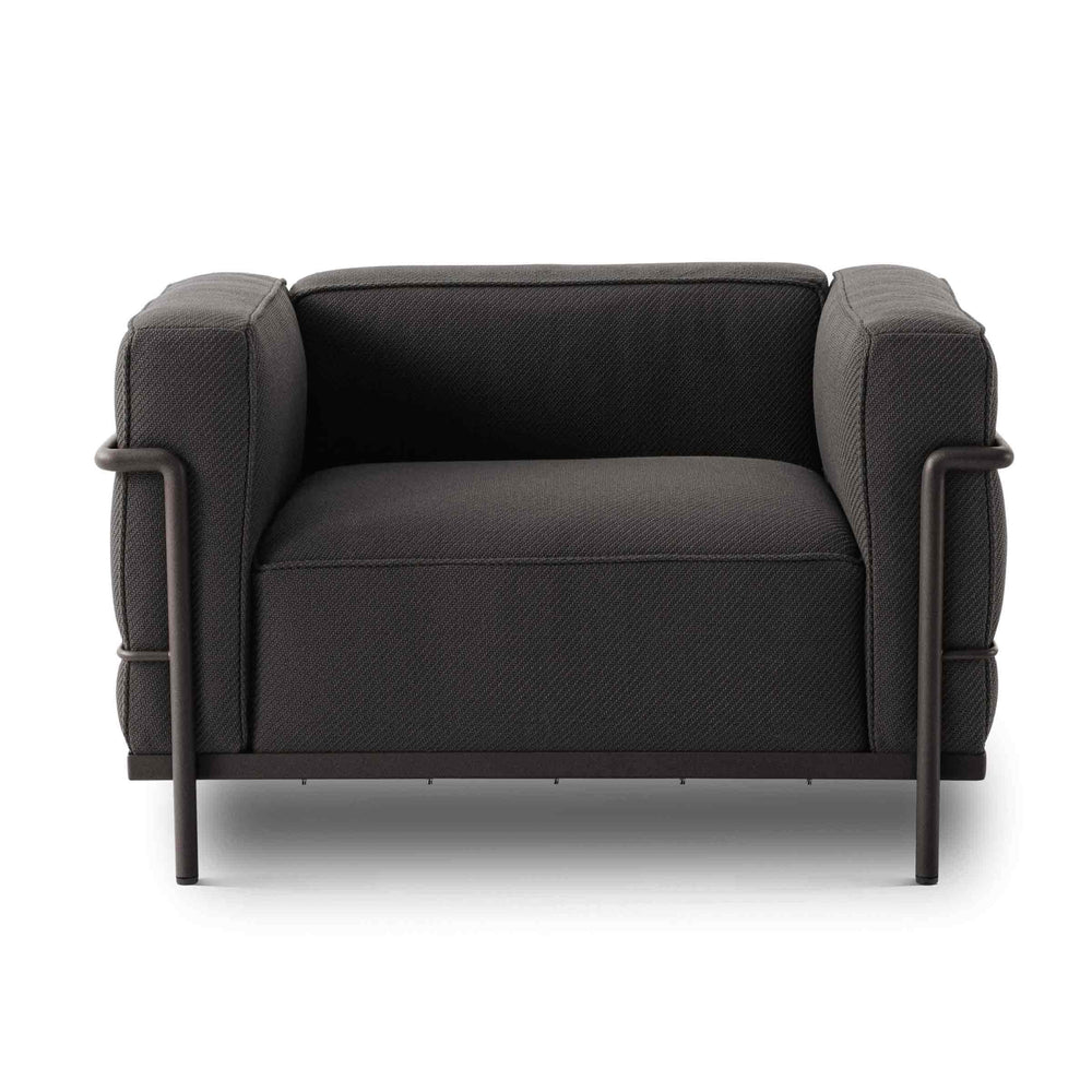Outdoor Armchair - "3, Fauteuil Grand Confort, Grand Modèle", designed by Charlotte Perriand, Le Corbusier, Pierre Jeanneret for Cassina 02