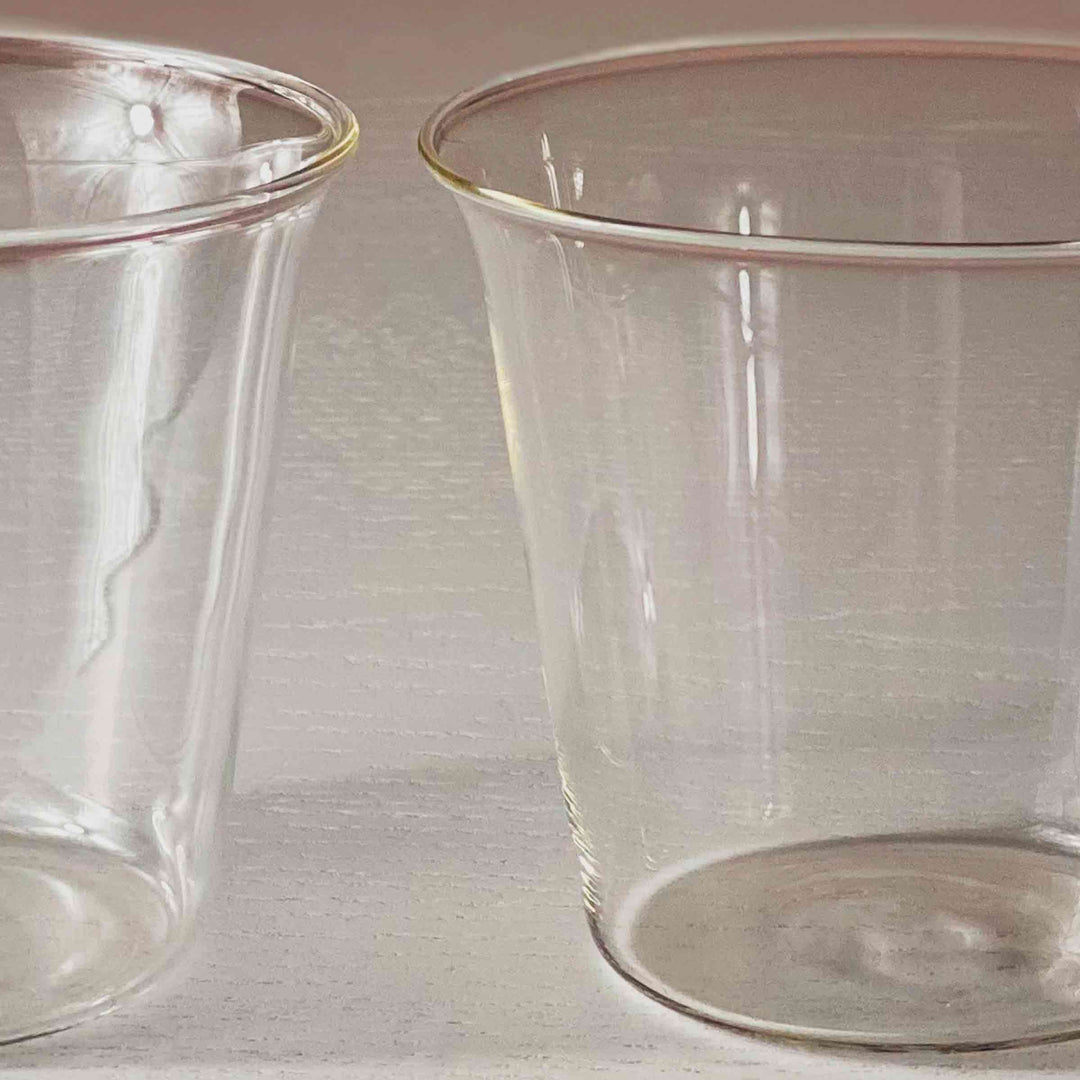 Blown Glass Cocktail Glasses PLUME Set of Four by Aldo Cibic for Paola C 04