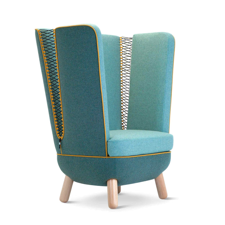 High Back Armchair SLY by Italo Pertichini for Adrenalina 02