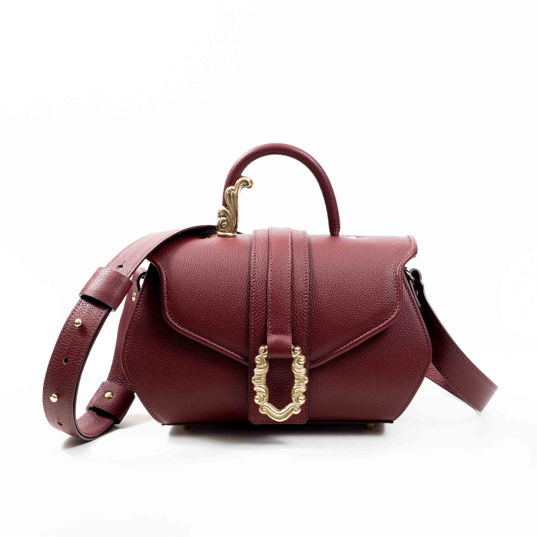 Crossbody Leather Bag DIAMOND by MARCO Atelier 07