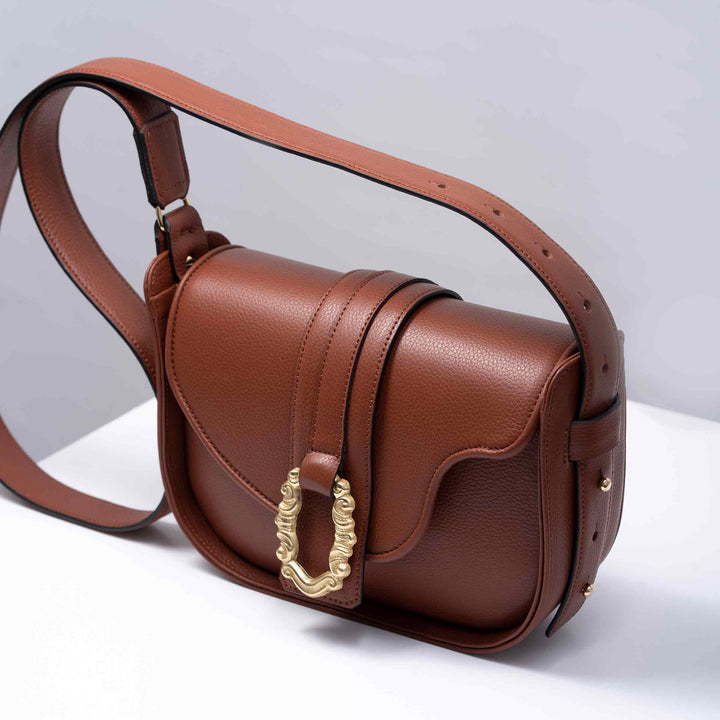 Crossbody Leather Bag LIA by MARCO Atelier 05