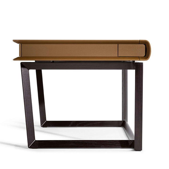 Leather Desk PEEK A BOOK desk by Roberto Lazzeroni 04