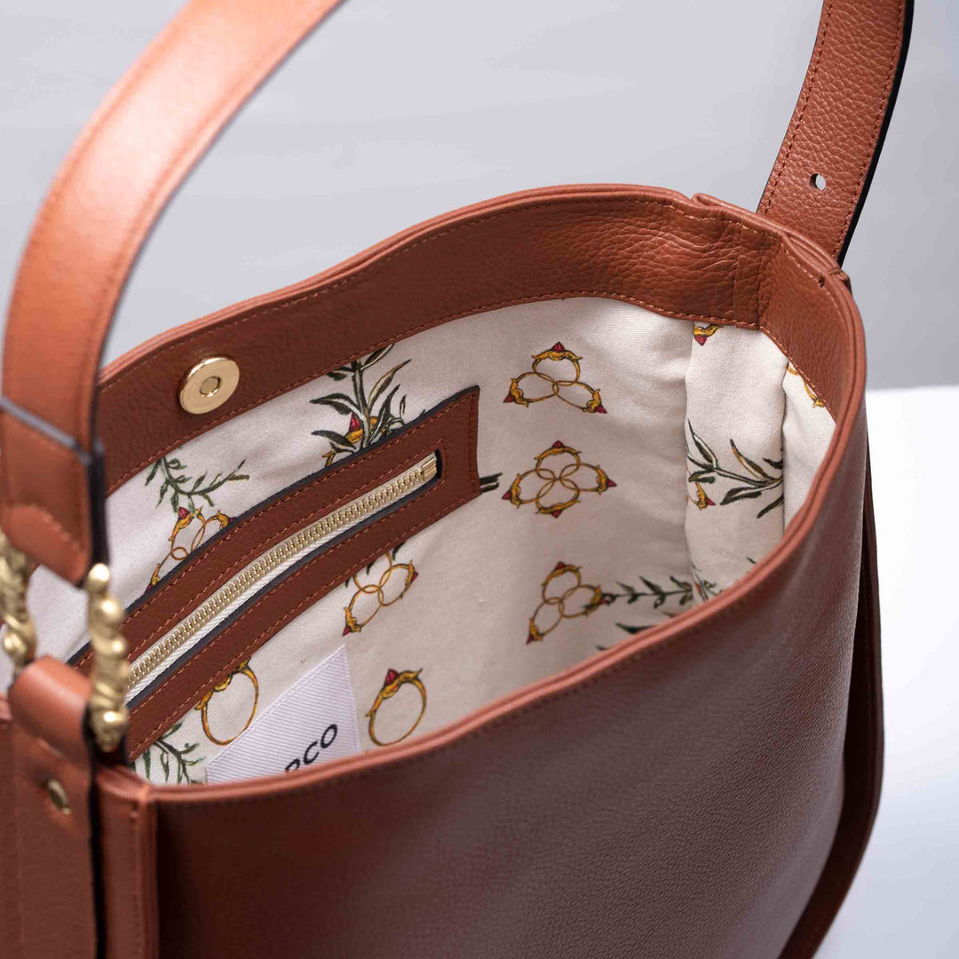 Tote Leather Bag RUTH by MARCO Atelier 09