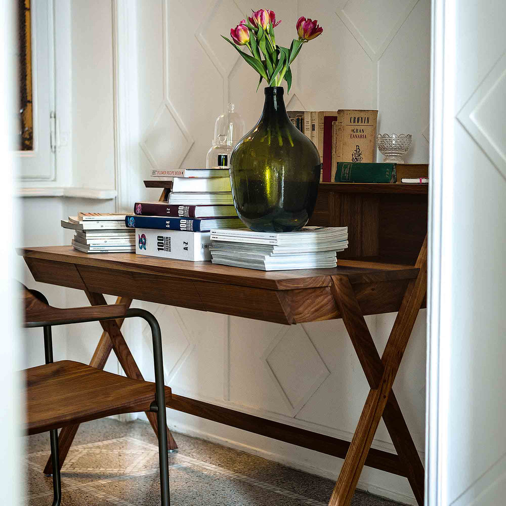 Wood Writing Desk NAVARRA by C.R.&S. Riva 1920 2