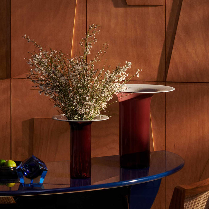 Blown Venetian Glass Vase SILVAN, designed by Cassina 04