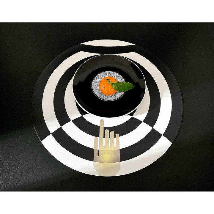 Vinyl Placemats CONCENTRICA Gold Hand 02