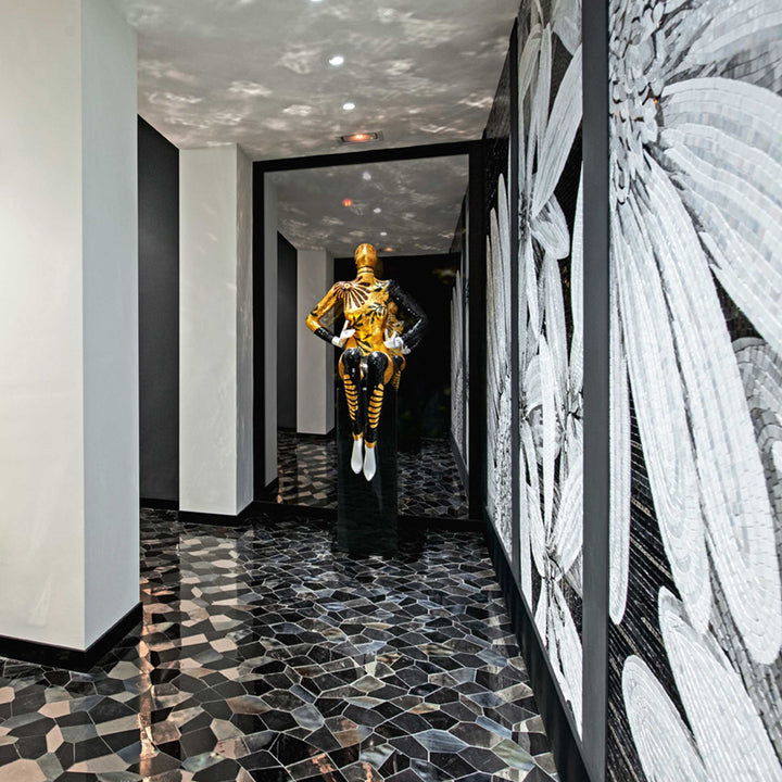 Marble Mosaic CALEIDOS PLATINUM by Sicis 02