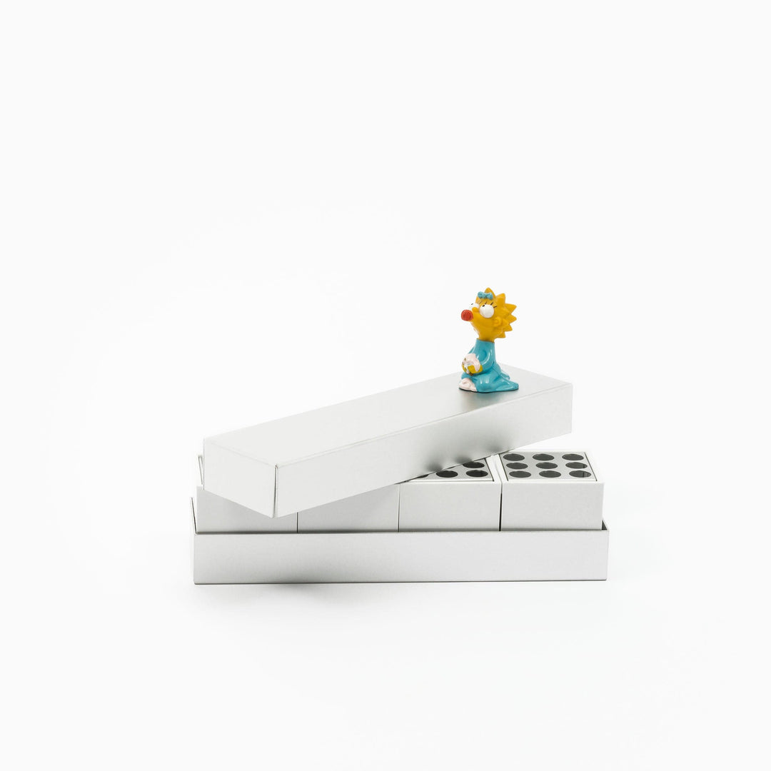 Aluminum Desk Set CANARIE by Bruno Munari 07