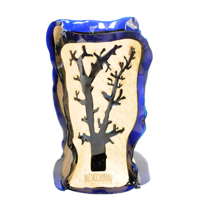 Leather and Resin Vase CERRADO M by Fernando & Humberto Campana for NativoCampana 02