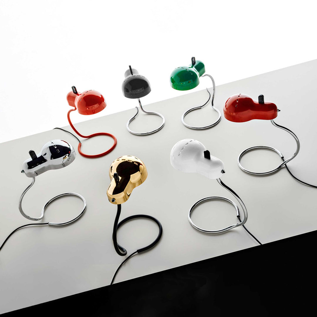 Metal Table Lamp MINITOPO by Joe Colombo for Stilnovo 04