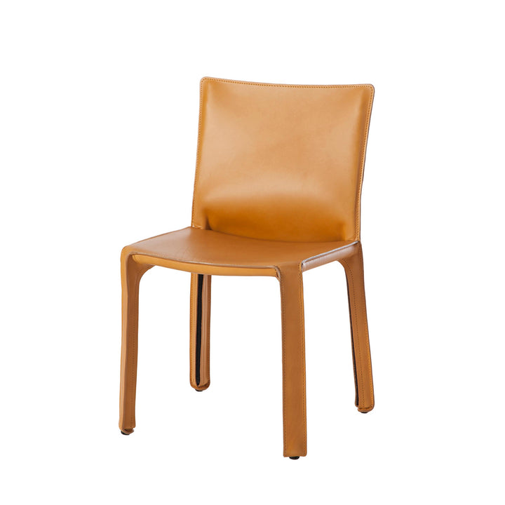 Leather Chair CAB 412, designed by Mario Bellini for Cassina 04