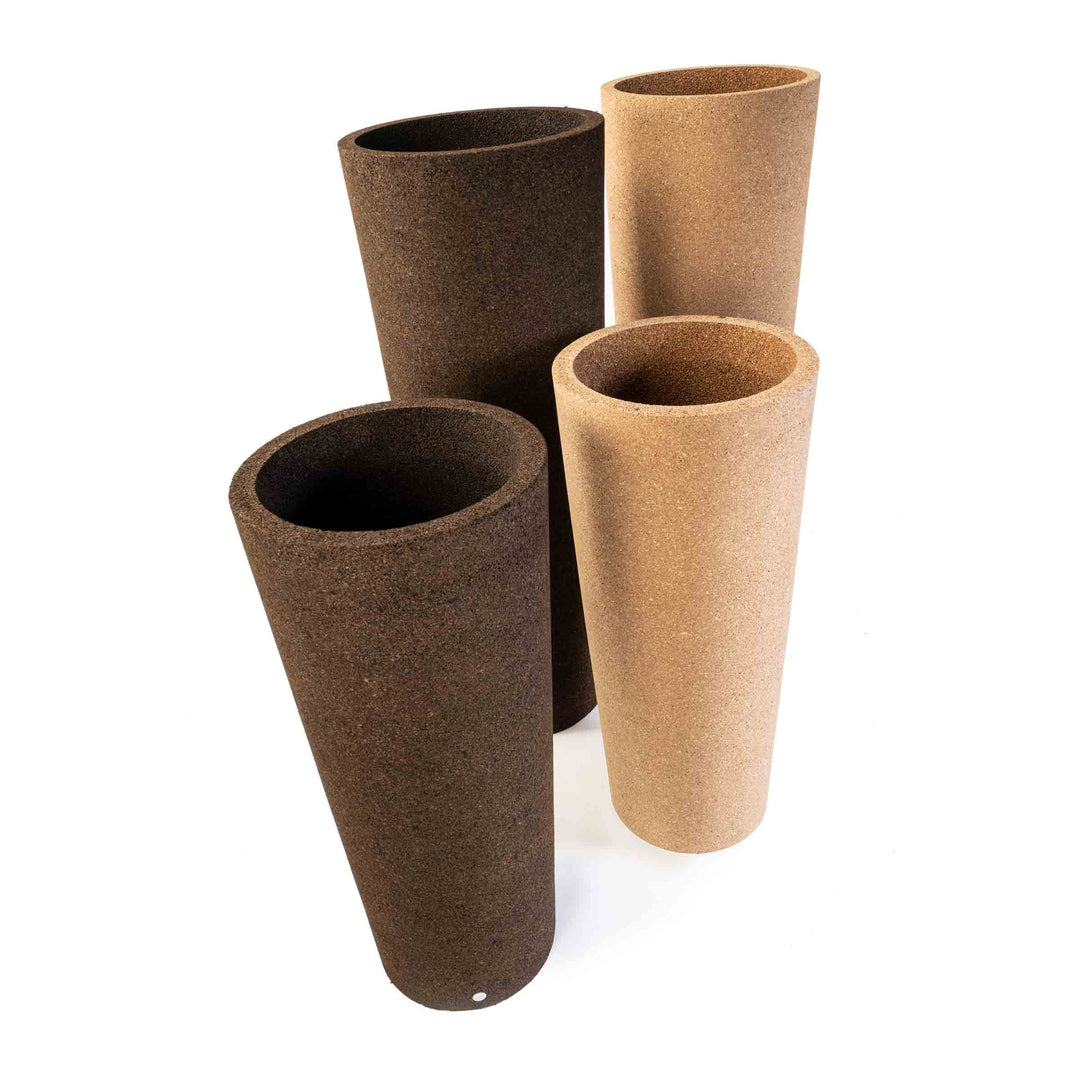 Cork Vase MONOLITO by Jari Franceschetto for Suber 7