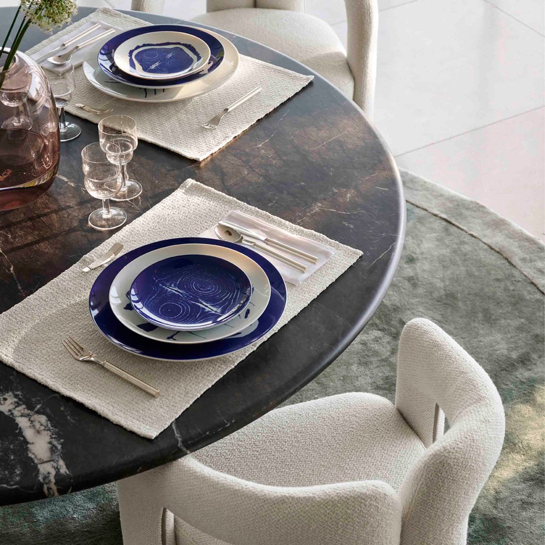 Porcelain Dessert Plates TRONC Set of Two, designed by Richard Ginori for Cassina 02