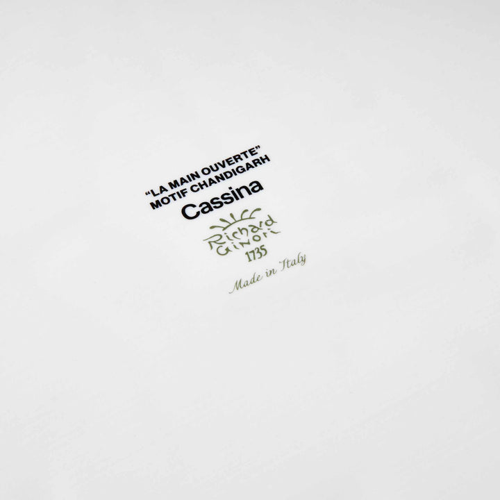 Rectangular Porcelain Tray LA COURSE DU SOLEIL, designed by Richard Ginori for Cassina 04