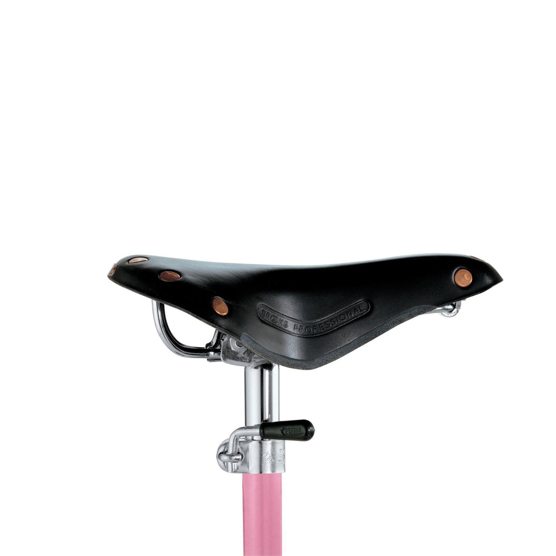 Leather and Steel Stool SELLA by Achille & Pier Giacomo Castiglioni for Zanotta 04