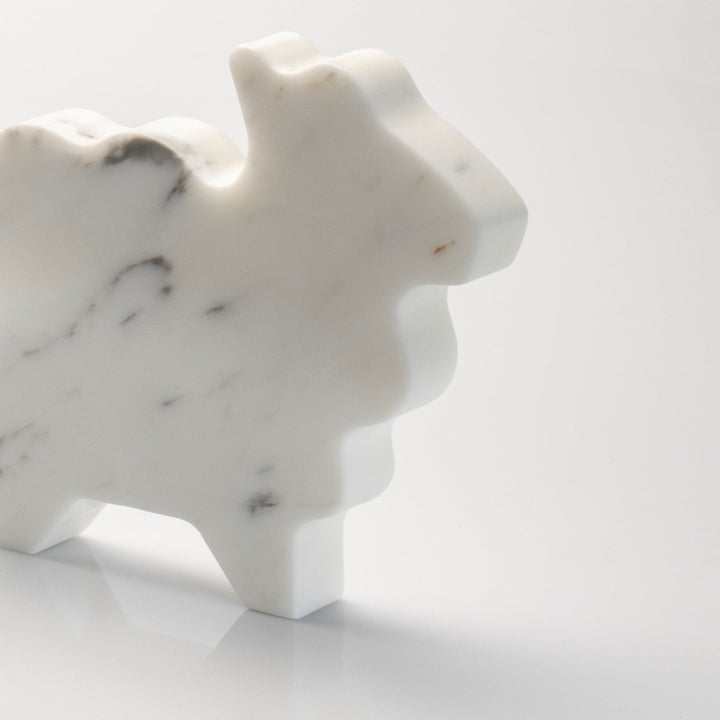 Marble Paperweight PECORELLA GRANDE by Alessandra Grasso 02