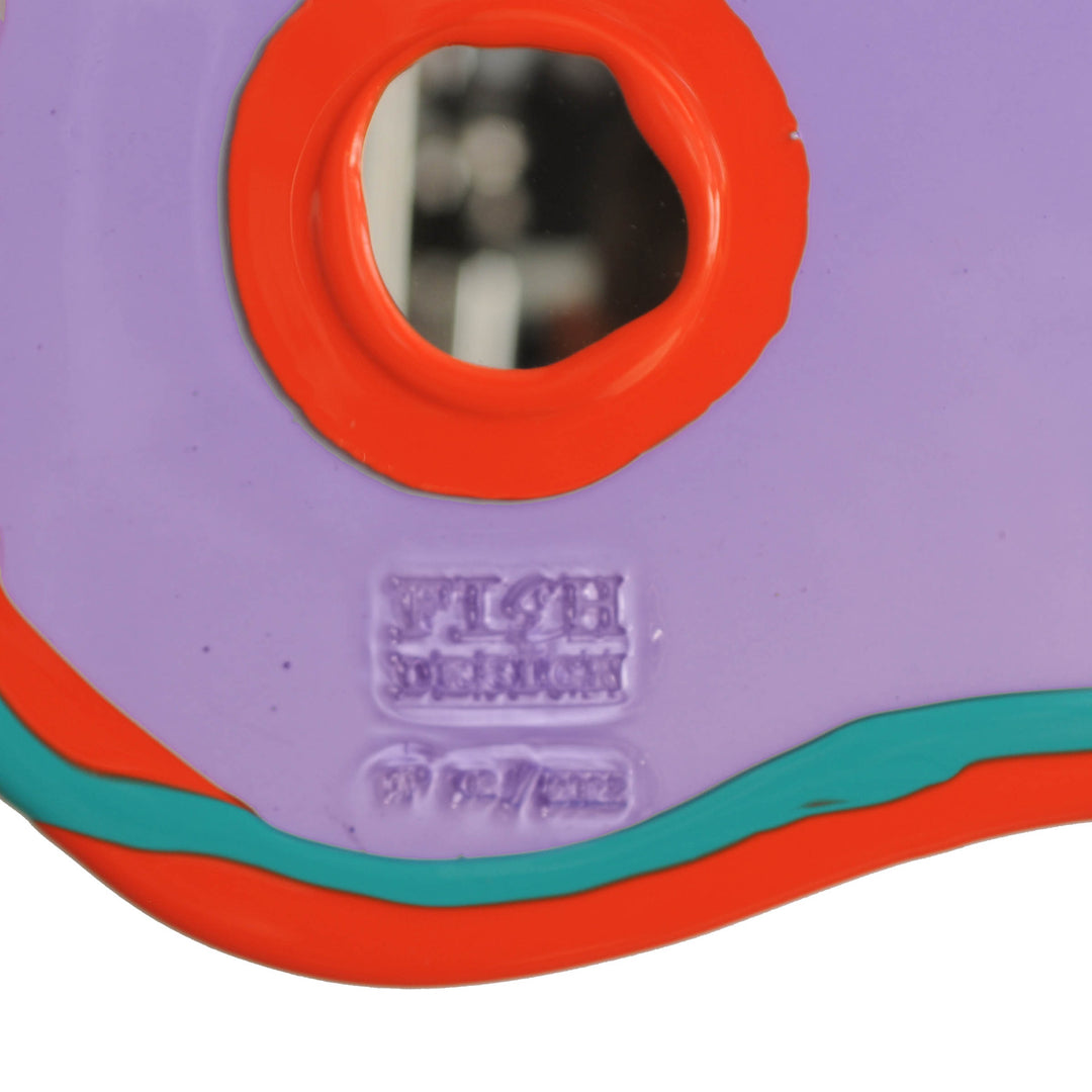 Resin Mirror LOOK AT ME Purple by Gaetano Pesce for Fish Design 02