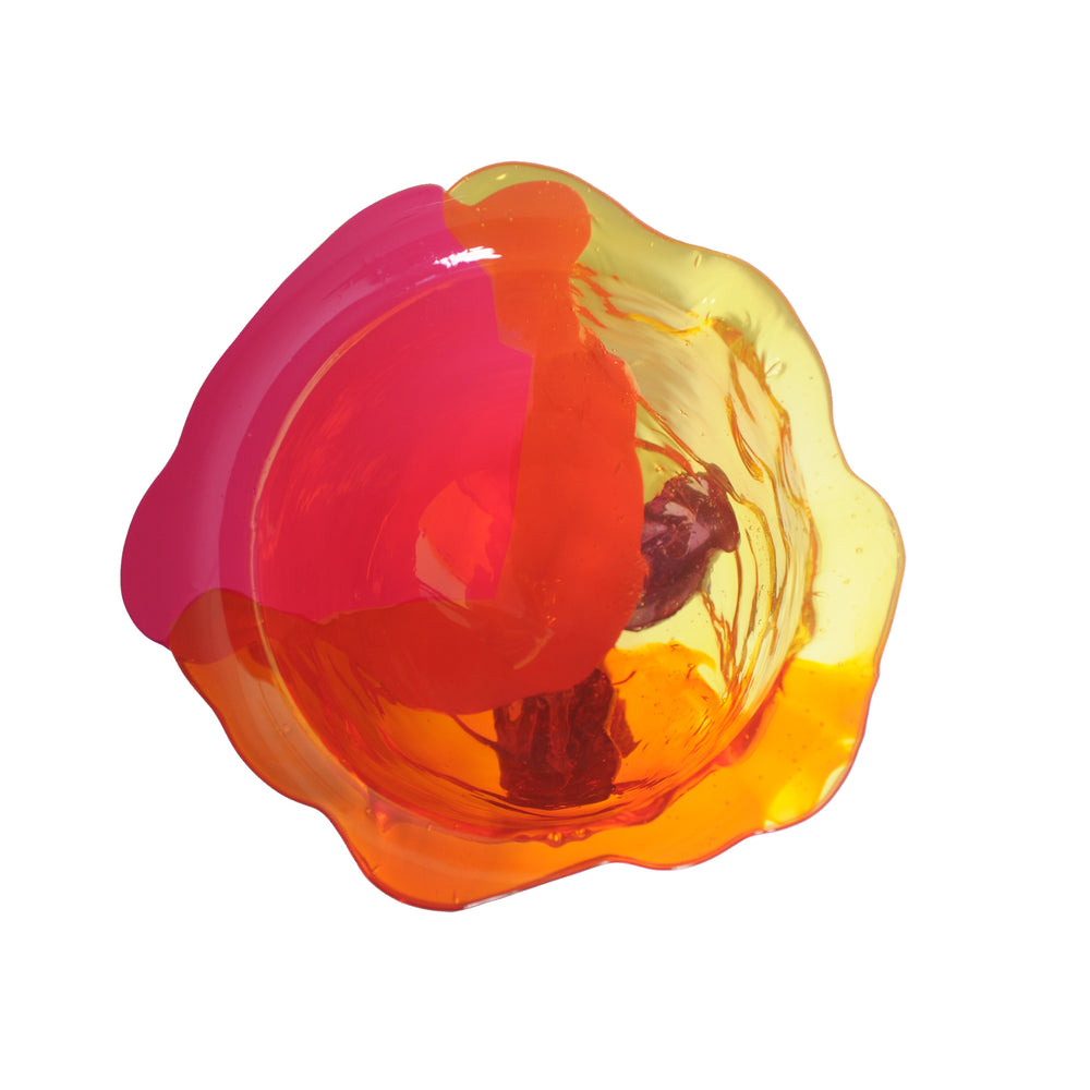 Resin Vase AMAZONIA Yellow by Gaetano Pesce for Fish Design 02